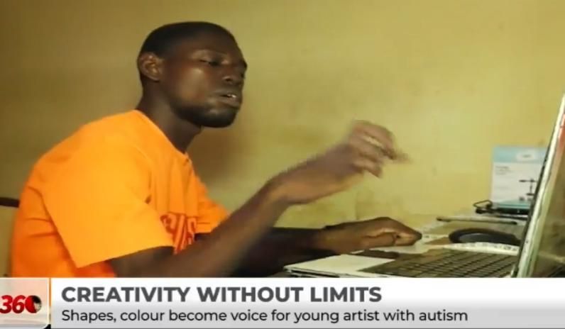 Meet Joshua the autistic Graphic Designer